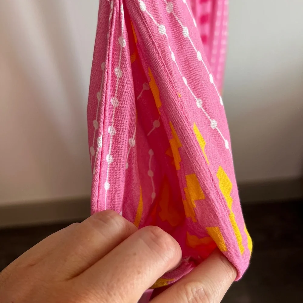 Cupshe Pink and Purple Maxi Dress with V-Neckline - Picture 5 of 5